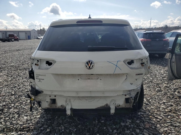 2019 Volkswagen Tiguan SE with VIN 3VV2B7AXXKM101524, listed as a Copart auction lot 49602425 with 55,534 mi miles and Salvage Title. Bid and sale history available at carsss.com. Image 6.