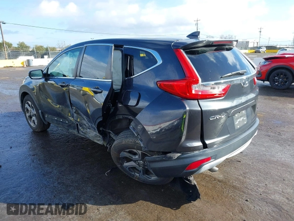 2019 Honda CR-V EX-L with VIN 5J6RW1H88KA034703, listed as a IAAI auction lot 41573751 with 67,675 mi miles. Bid and sale history available at carsss.com. Image 3.