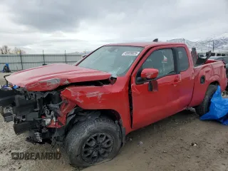 2022 Nissan Frontier S with VIN 1N6ED1CM2NN654570, listed as a Copart auction lot 49939025 with 37,005 mi miles and Salvage title. Bid and sale history available at DreamBid. Image 1.