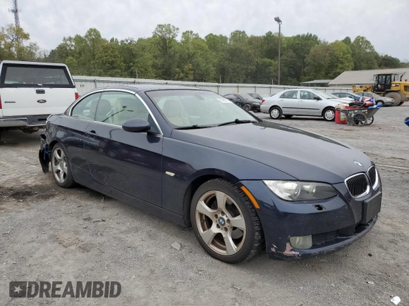 2008 BMW 3 Series 328i with VIN WBAWR33558P151599, listed as a Copart auction lot 82855743 with 119,457 mi miles and Salvage Title. Bid and sale history available at carsss.com. Image 1.
