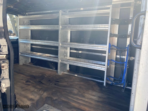 2015 Ford Transit Cargo Van with VIN 1FTNR2CMXFKA85769, listed as a Copart auction lot 53966365 with 147,051 mi miles and Clean Title. Bid and sale history available at carsss.com. Image 6.