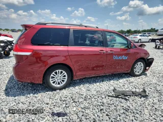2012 Toyota Sienna XLE AAS с VIN 5TDYK3DC9CS242080, выставлен на аукционе Copart как лот 58374845 с пробегом 152 411 миль миль и Списание • Salvage title. История ставок и продаж доступна на DreamBid. Изображение 3.