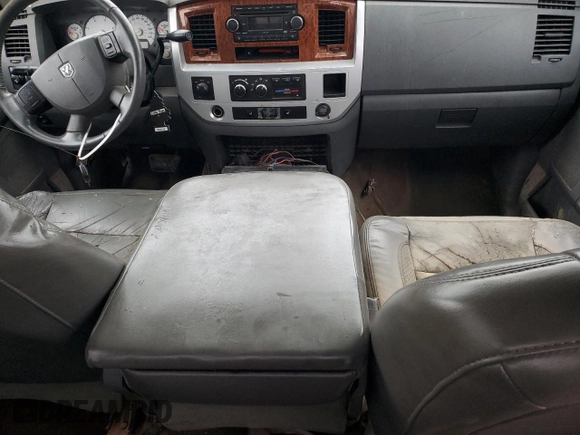 2006 Dodge Ram 2500 SLT with VIN 1D7KS28CX6J203743, listed as a Copart auction lot 80677674 with 0 mi miles and Salvage Title. Bid and sale history available at carsss.com. Image 8.
