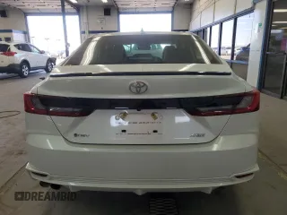 2025 Toyota Camry LE with VIN 4T1DAACK1SU508776, listed as a Copart auction lot 53907435 with 15,472 mi miles and Salvage Title. Bid and sale history available at carsss.com. Image 6.