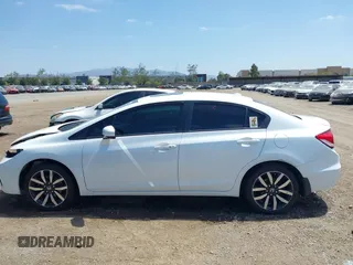 2014 Honda Civic Sedan EX-L with VIN 19XFB2F9XEE207189, listed as a IAAI auction lot 42095593 with 149,673 mi miles. Bid and sale history available at carsss.com. Image 15.