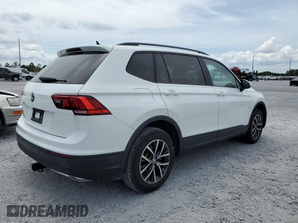 2021 Volkswagen Tiguan S with VIN 3VV1B7AX8MM051382, listed as a Copart auction lot 63998125 with 110,575 mi miles and Clean title. Bid and sale history available at DreamBid. Image 3.