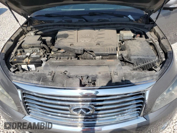 2011 Infiniti QX56 8-passenger with VIN JN8AZ2ND7B9701235, listed as a Copart auction lot 65757794 with 181,688 mi miles and Clean Title. Bid and sale history available at carsss.com. Image 12.