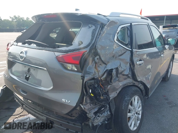 2019 Nissan Rogue SV with VIN KNMAT2MT2KP544859, listed as a IAAI auction lot 42389458 with 80,976 mi miles and . Bid and sale history available at DreamBid. Image 18.