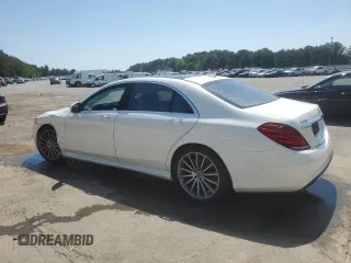 2015 Mercedes-Benz S 550 with VIN WDDUG8CBXFA157214, listed as a Copart auction lot 52240005 with 118,334 mi miles and Salvage Title. Bid and sale history available at DreamBid. Image 2.