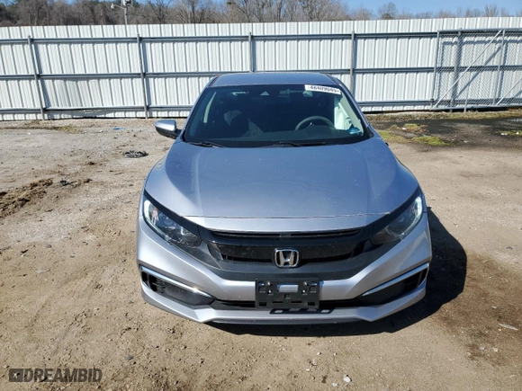 2021 Honda Civic Sedan LX with VIN 2HGFC2F66MH541937, listed as a Copart auction lot 48409045 with 28,983 mi miles and Salvage Title. Bid and sale history available at carsss.com. Image 5.