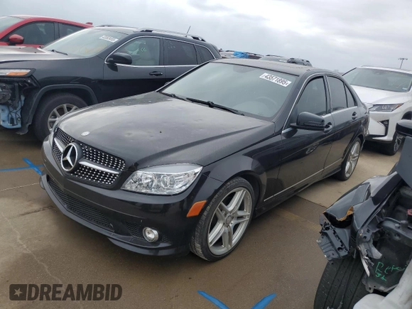 2010 Mercedes-Benz C-Class C 300 Sport with VIN WDDGF5EB6AR097759, listed as a Copart auction lot 43571895 with 166,224 mi miles and Clean Title. Bid and sale history available at carsss.com. Image 1.