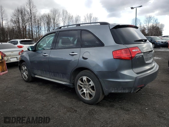 2008 Acura MDX Tech Pkg with VIN 2HNYD28338H514685, listed as a Copart auction lot 43176295 with 229,420 mi miles and Salvage Title. Bid and sale history available at carsss.com. Image 2.