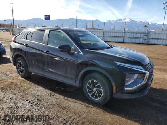 2022 Mitsubishi Eclipse Cross ES with VIN JA4ATUAA7NZ045539, listed as a Copart auction lot 84647374 with 41,995 mi miles and Clean title. Bid and sale history available at DreamBid. Image 4.