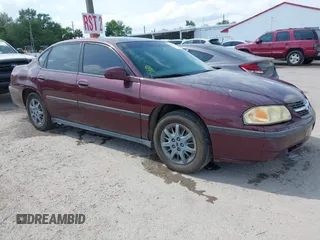 2003 Chevrolet Impala with VIN 2G1WF52E239293935, listed as a IAAI auction lot 41999787 with 123,837 mi miles and . Bid and sale history available at DreamBid. Image 1.