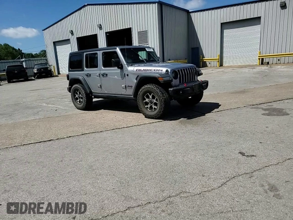 2018 Jeep Wrangler Unlimited Rubicon z VIN 1C4HJXFG5JW111896, wystawiony jako Copart lot #65800475 z przebiegiem Nie podano mil oraz Szkoda całkowita • Salvage title. Historia ofert i sprzedaży dostępna na DreamBid. Obrazek 14.