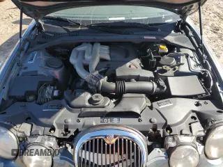 2003 Jaguar S-Type with VIN SAJEB01T83FM51480, listed as a Copart auction lot 43444065 with 83,840 mi miles and Salvage Title. Bid and sale history available at DreamBid. Image 12.