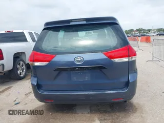 2013 Toyota Sienna L with VIN 5TDZK3DC9DS351449, listed as a IAAI auction lot 42397699 with Not provided miles and . Bid and sale history available at DreamBid. Image 16.