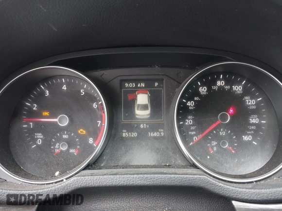 2017 Volkswagen Passat SE with VIN 1VWGT7A36HC063747, listed as a IAAI auction lot 42830924 with 85,120 mi miles and . Bid and sale history available at DreamBid. Image 7.
