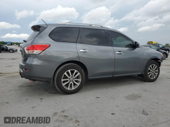 2015 Nissan Pathfinder SV with VIN 5N1AR2MN0FC644645, listed as a Copart auction lot 54416355 with 132,598 mi miles and Clean title. Bid and sale history available at DreamBid. Image 3.