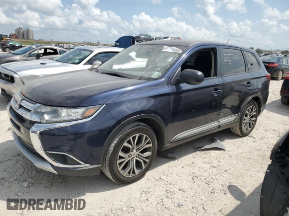2016 Mitsubishi Outlander ES with VIN JA4AD2A33GZ026167, listed as a Copart auction lot 57802925 with 150,885 mi miles and Clean title. Bid and sale history available at DreamBid. Image 1.