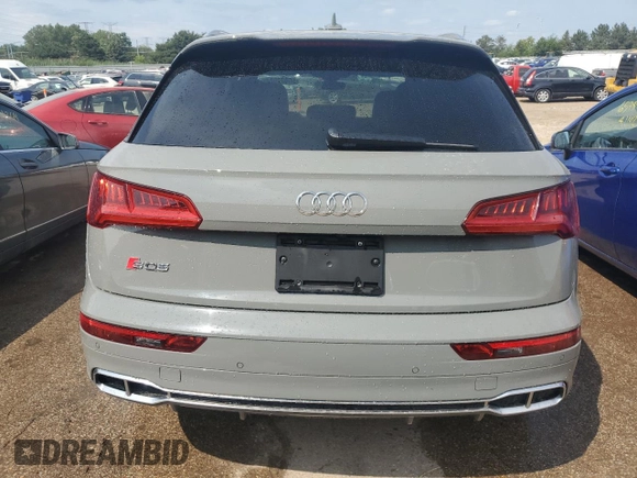 2019 Audi SQ5 Premium Plus with VIN WA1B4AFY3K2002715, listed as a Copart auction lot 64977024 with 73,762 mi miles and Salvage Title. Bid and sale history available at DreamBid. Image 6.