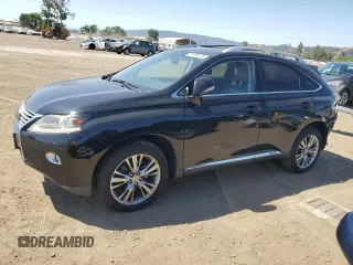 2013 Lexus RX 450h с VIN JTJBC1BA3D2442290, выставлен на аукционе Copart как лот 58185475 с пробегом 90 471 миль миль и Списание • Salvage title. История ставок и продаж доступна на DreamBid. Изображение 1.