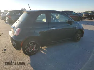 2013 FIAT 500 Turbo with VIN 3C3CFFHH5DT607243, listed as a Copart auction lot 84547324 with 0 mi miles and Salvage Title. Bid and sale history available at carsss.com. Image 3.