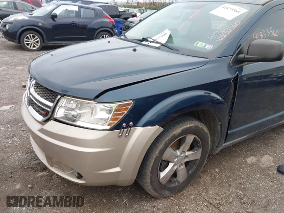 2013 Dodge Journey SE with VIN 3C4PDCAB6DT631140, listed as a IAAI auction lot 41833560 with 222,788 mi miles. Bid and sale history available at carsss.com. Image 6.