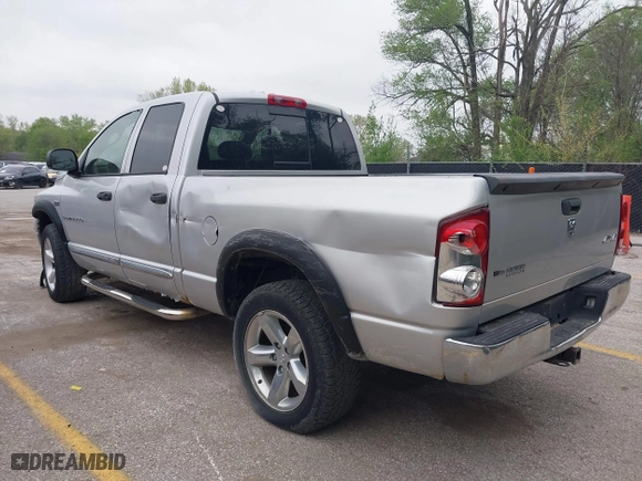 2007 Dodge Ram 1500 SLT with VIN 1D7HU18257S248025, listed as a IAAI auction lot 42076731 with 134,958 mi miles. Bid and sale history available at carsss.com. Image 3.
