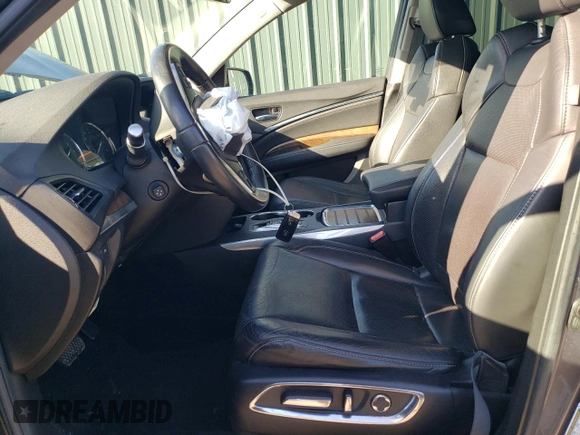 2020 Acura MDX Technology with VIN 5J8YD4H53LL048076, listed as a Copart auction lot 53935825 with 36,260 mi miles and Salvage title. Bid and sale history available at DreamBid. Image 7.