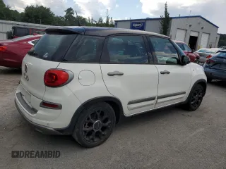 2018 FIAT 500L Trekking with VIN ZFBCFADH8JZ041087, listed as a Copart auction lot 72646294 with 105,360 mi miles and Clean Title. Bid and sale history available at carsss.com. Image 3.