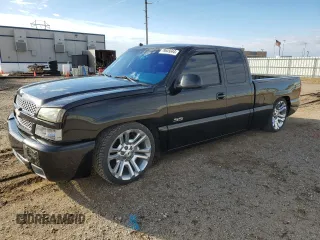 2003 Chevrolet Silverado SS z VIN 2GCEK19N631366266, wystawiony jako Copart lot #79645644 z przebiegiem 146 791 mil mil oraz Szkody całkowita. Historia ofert i sprzedaży dostępna na DreamBid. Obrazek 1.