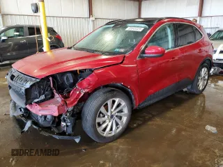 2021 Ford Escape Titanium Hybrid with VIN 1FMCU9DZ0MUB17327, listed as a Copart auction lot 56545325 with 36,368 mi miles and Salvage title. Bid and sale history available at DreamBid. Image 1.