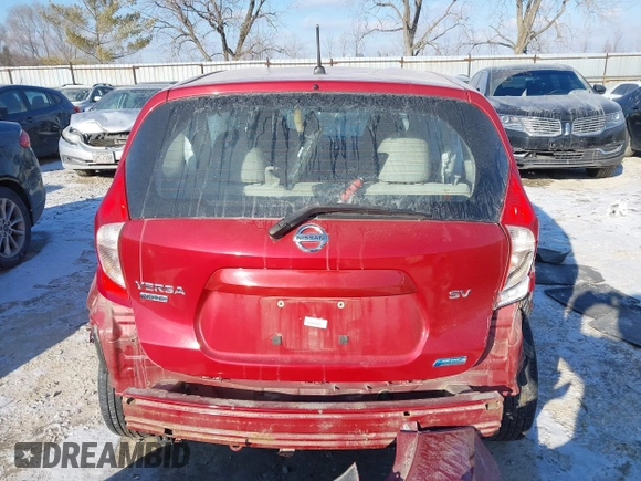 2014 Nissan Note SV with VIN 3N1CE2CPXEL382408, listed as a IAAI auction lot 41399654 with 157,736 mi miles and . Bid and sale history available at DreamBid. Image 17.