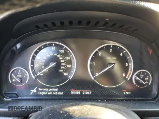 2014 BMW 5 Series 535d with VIN WBAXA5C58ED690545, listed as a Copart auction lot 46672495 with 161,998 mi miles and Salvage Title. Bid and sale history available at carsss.com. Image 9.