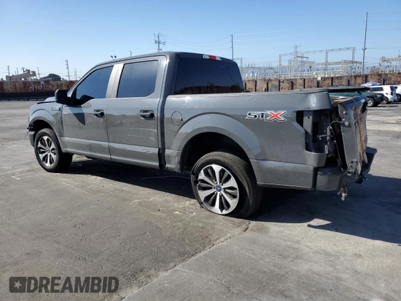 2020 Ford F-150 XL with VIN 1FTEW1CP0LFC22381, listed as a Copart auction lot 46346035 with 51,935 mi miles and Salvage Title. Bid and sale history available at carsss.com. Image 2.