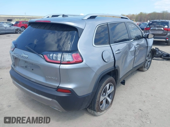 2020 Jeep Cherokee Limited z VIN 1C4PJMDX5LD617675, wystawiony jako IAAI lot #42109150 z przebiegiem 43 282 mil mil oraz . Historia ofert i sprzedaży dostępna na DreamBid. Obrazek 4.