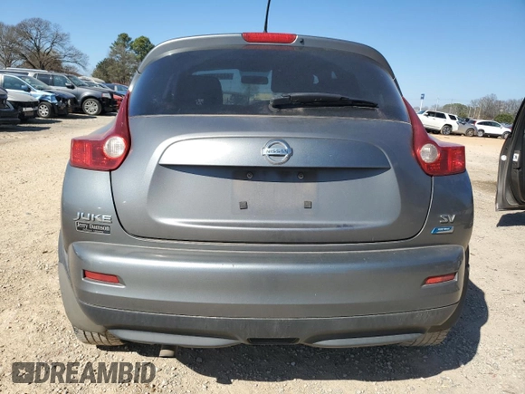 2013 Nissan Juke SV with VIN JN8AF5MR1DT206574, listed as a Copart auction lot 47843895 with 123,181 mi miles and Salvage Title. Bid and sale history available at carsss.com. Image 6.