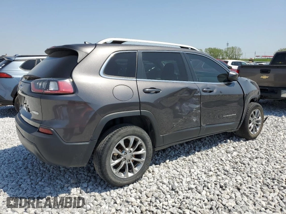 2019 Jeep Cherokee Latitude Plus z VIN 1C4PJLLB2KD296659, wystawiony jako Copart lot #79517904 z przebiegiem 99 245 mil mil oraz Szkoda całkowita • Salvage title. Historia ofert i sprzedaży dostępna na DreamBid. Obrazek 3.