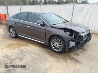 2015 Hyundai Sonata Limited with VIN 5NPE34AF4FH037765, listed as a IAAI auction lot 41887280 with 235,024 mi miles and . Bid and sale history available at carsss.com. Image 1.