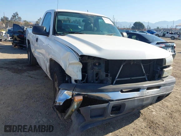 2006 Chevrolet Silverado 1500 Work Truck with VIN 3GCEC14X46G231966, listed as a IAAI auction lot 41993956 with 154,156 mi miles. Bid and sale history available at carsss.com. Image 6.