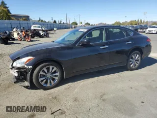2012 Infiniti M37 with VIN JN1BY1AP5CM330588, listed as a Copart auction lot 70862854 with 112,427 mi miles and Salvage Title. Bid and sale history available at carsss.com. Image 1.