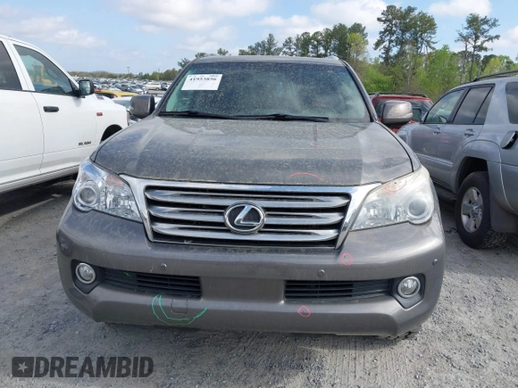 2011 Lexus GX 460 with VIN JTJBM7FX8B5020462, listed as a IAAI auction lot 41953856 with 201,311 mi miles. Bid and sale history available at carsss.com. Image 12.