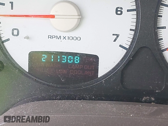 2002 Dodge 1500 with VIN 1D7HU18N12S599789, listed as a IAAI auction lot 42035500 with 211,308 mi miles. Bid and sale history available at carsss.com. Image 7.