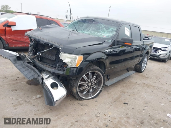 2013 Ford F-150 XL with VIN 1FTFW1CF6DKE60563, listed as a IAAI auction lot 41870786 with 194,464 mi miles and . Bid and sale history available at carsss.com. Image 2.