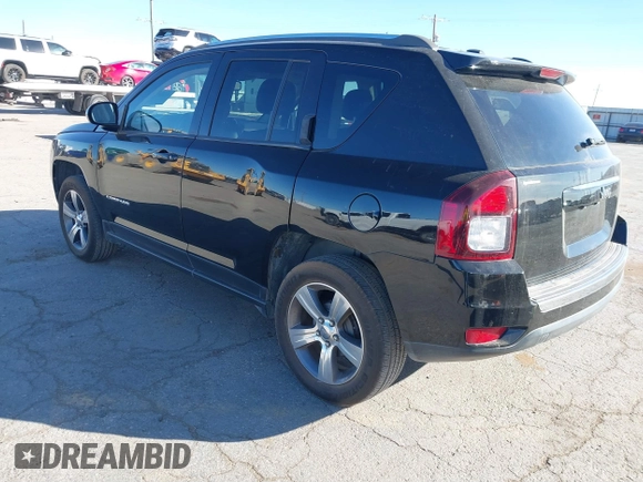 2016 Jeep Compass High Altitude Edition with VIN 1C4NJCEA2GD761735, listed as a IAAI auction lot 41404892 with 114,129 mi miles. Bid and sale history available at carsss.com. Image 3.