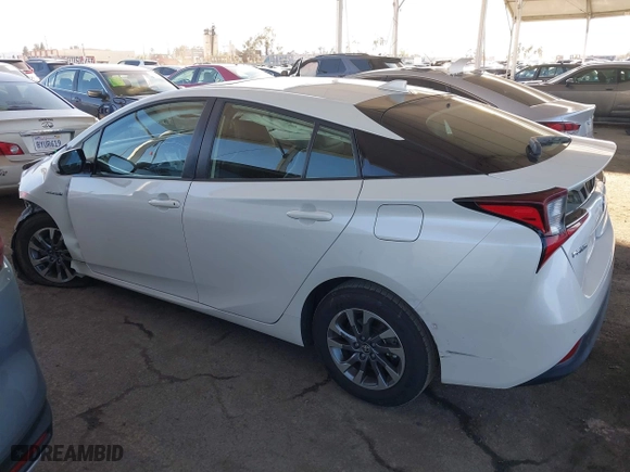 2019 Toyota Prius L Eco with VIN JTDKARFU8K3102331, listed as a IAAI auction lot 41852084 with 54,275 mi miles. Bid and sale history available at carsss.com. Image 14.