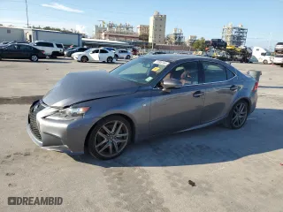 2016 Lexus IS 300 with VIN JTHCM1D20G5012115, listed as a Copart auction lot 73808184 with 87,392 mi miles and Salvage Title. Bid and sale history available at carsss.com. Image 1.