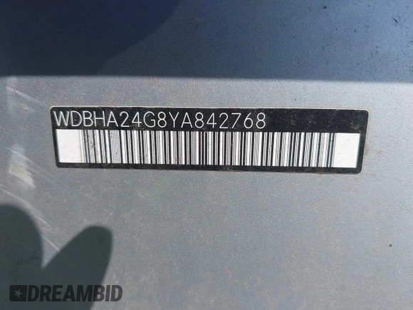 2000 Mercedes-Benz C 230 Kompressor with VIN WDBHA24G8YA842768, listed as a IAAI auction lot 42217994 with Not provided miles and . Bid and sale history available at DreamBid. Image 12.