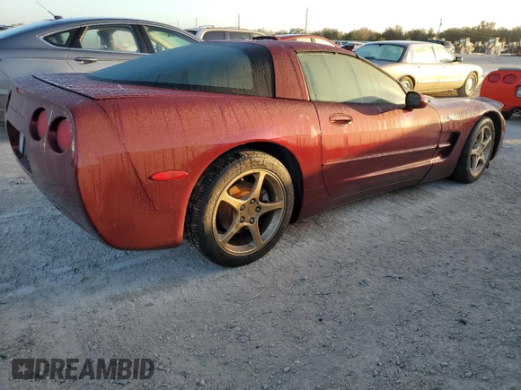 2003 Chevrolet Corvette with VIN 1G1YY22G435129618, listed as a Copart auction lot 78312294 with 0 mi miles and Salvage Title. Bid and sale history available at carsss.com. Image 3.